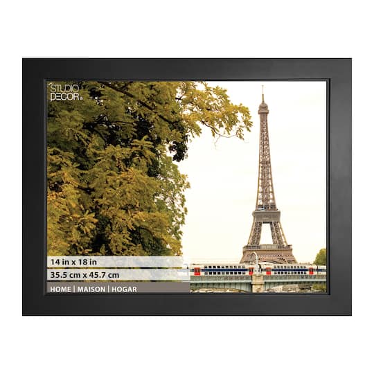 6 Pack: Home Studio Black Frame by Studio Décor